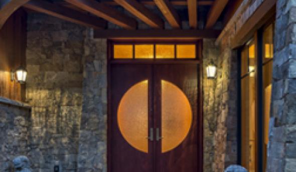 Sun Mountain Custom Door