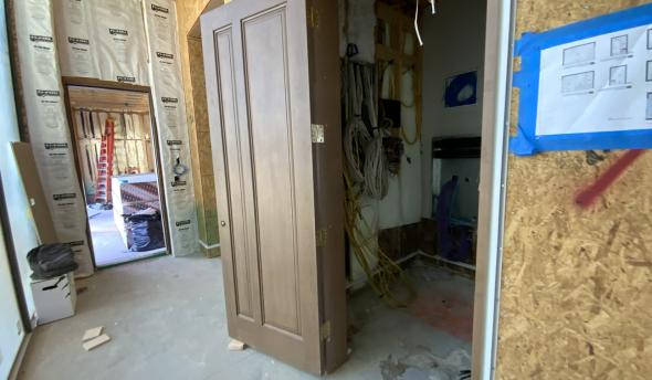 Door install at TNAH 2025